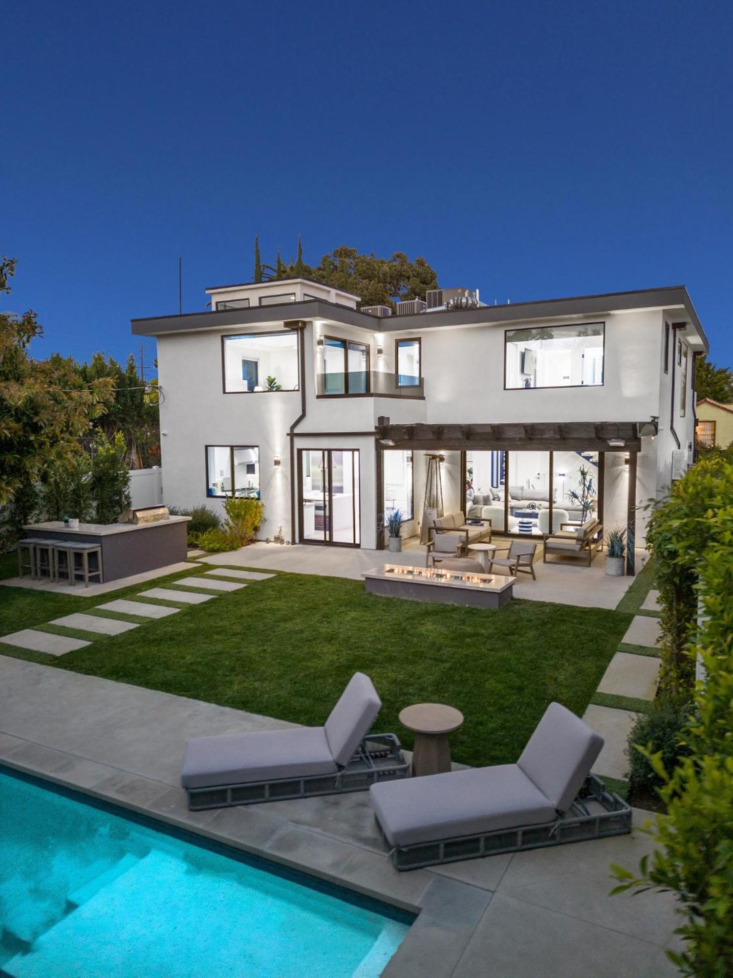 Curson Modern Villa Los Angeles Dış mekan fotoğraf